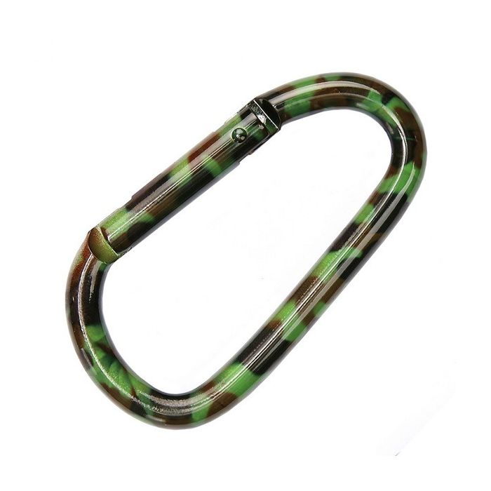 Karabijnhaak metaal woodland