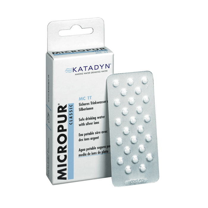 Katadyn micropur MC 1 waterzuivering tabletten