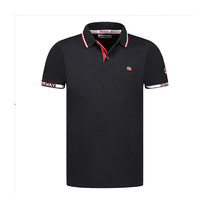 Geographical Norway polo Kauge zwart
