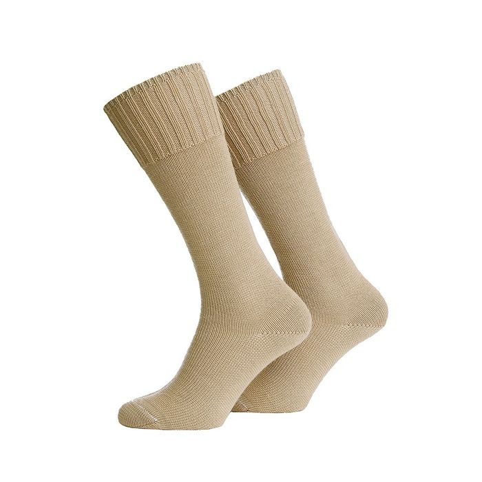 KL leger sokken 70% wol khaki