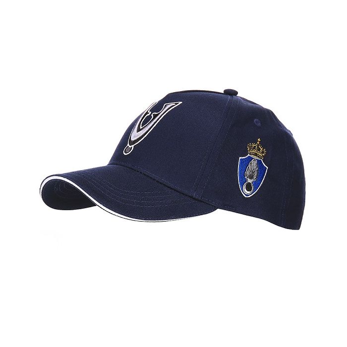 KMar veteranen baseball cap blauw