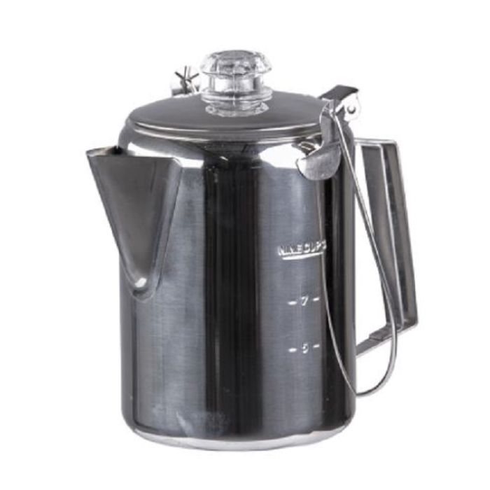 Mil-Tec RVS koffiekan met percolator