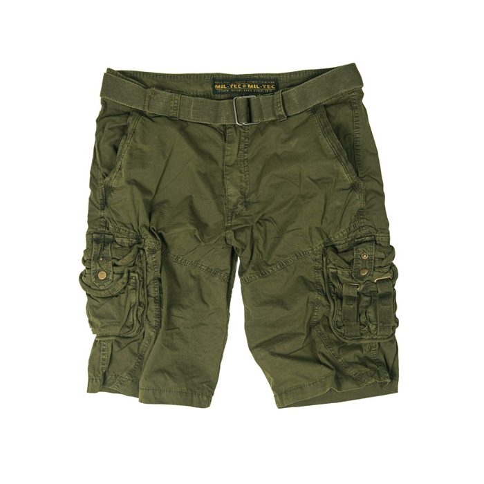 Mil-Tec vintage korte broek olijfgroen