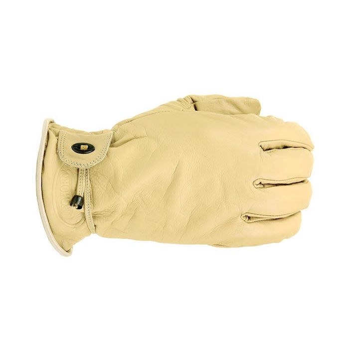 Longhorn leren Rodeo handschoenen geel