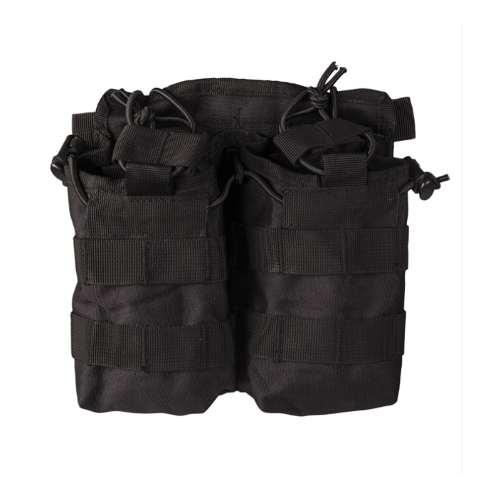 Mil-Tec magazijn tas open top zwart