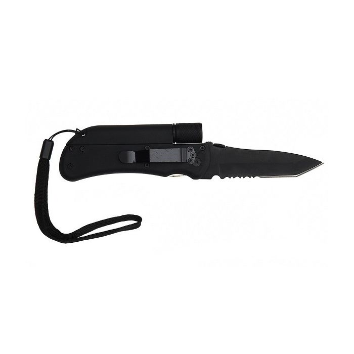 Fosco survival mes met lamp en fire starter