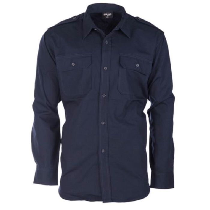 Mil-Tec overhemd ripstop donkerblauw