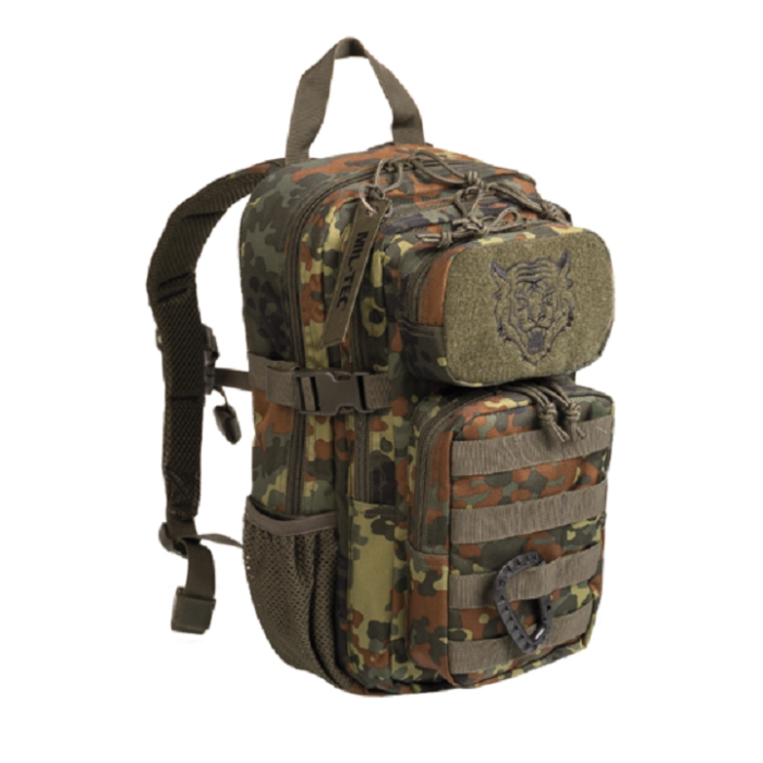 Mil-Tec US assault kids rugtas flecktarn 14L