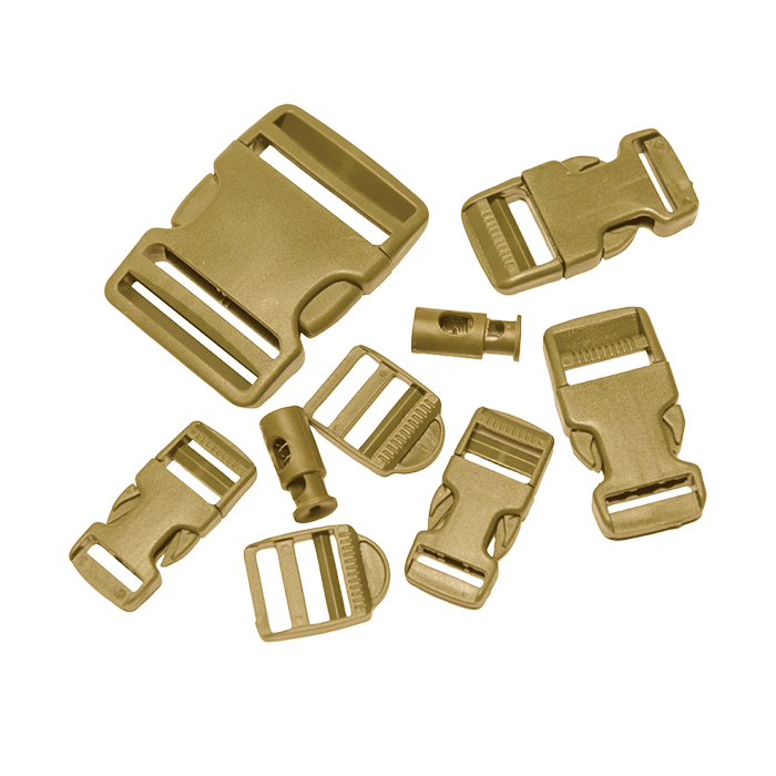 Mil-Tec rugtas gespen set coyote