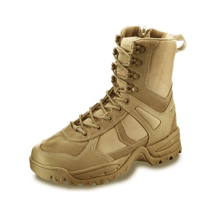 Mil-Tec tactical boots coyote zijrits