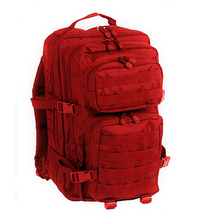 Mil-Tec US army assault rugtas rood