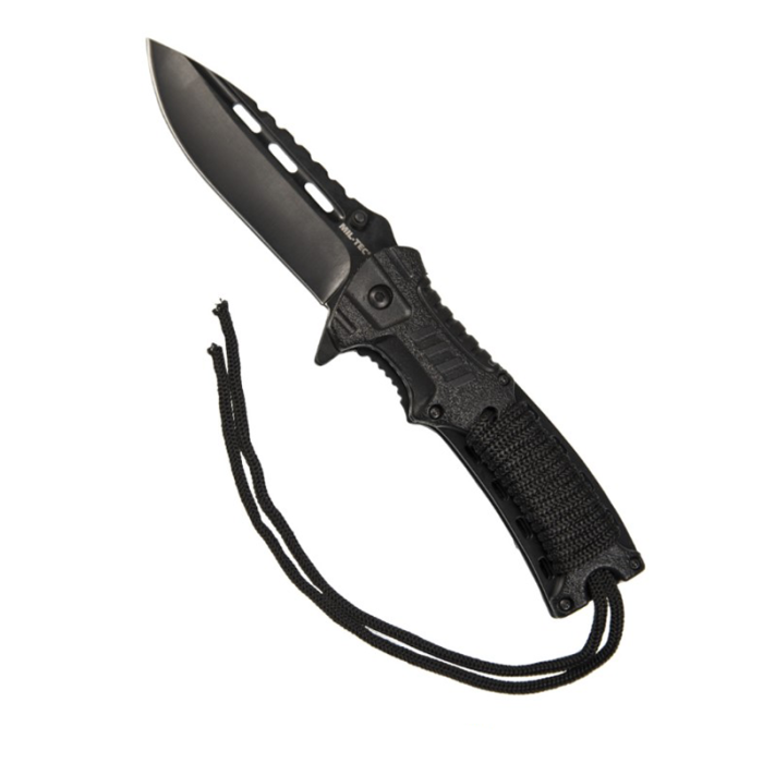 Mil-Tec handmes met paracord en firestarter