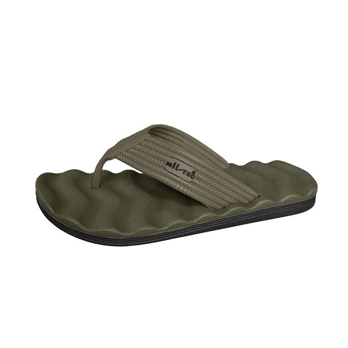 Mil-Tec teenslippers olijfgroen