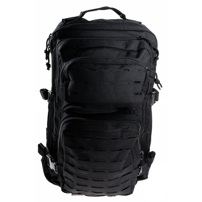 Mil-Tec US army assault rugtas 20 ltr zwart lasercut