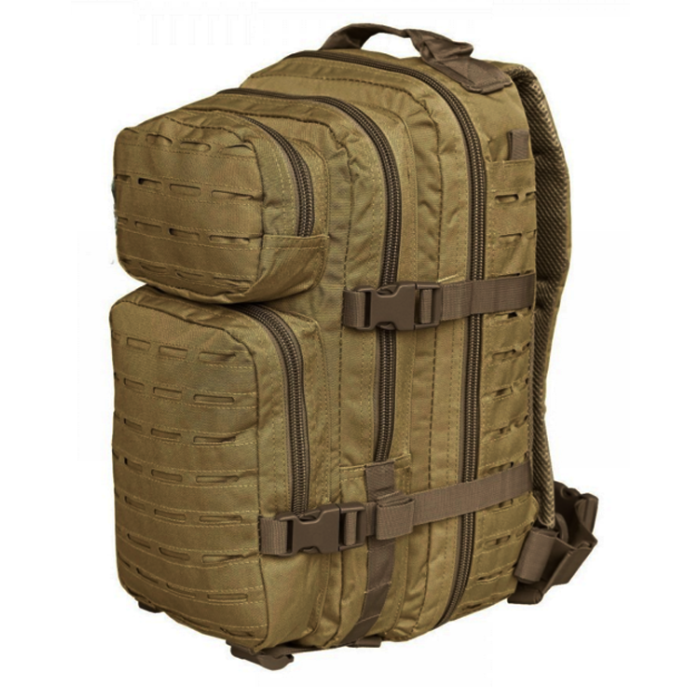 Mil Tec US army assault rugtas 20 ltr khaki