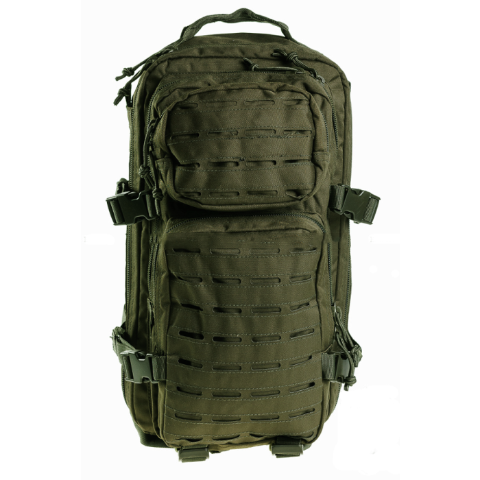 Mil-Tec US army assault rugtas 36 ltr olijfgroen lasercut