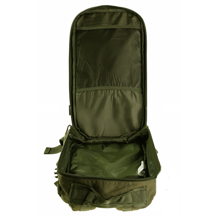 Mil-Tec US army assault rugtas 20 ltr olijfgroen lasercut