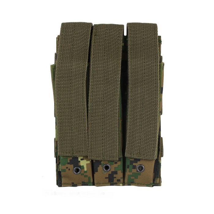 101-INC molle pouch side arm 3 magazijnen met sluiting #D digital camo