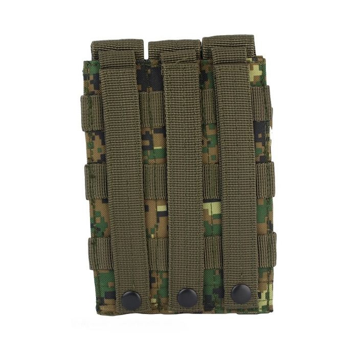 101-INC molle pouch side arm 3 magazijnen met sluiting #D digital camo