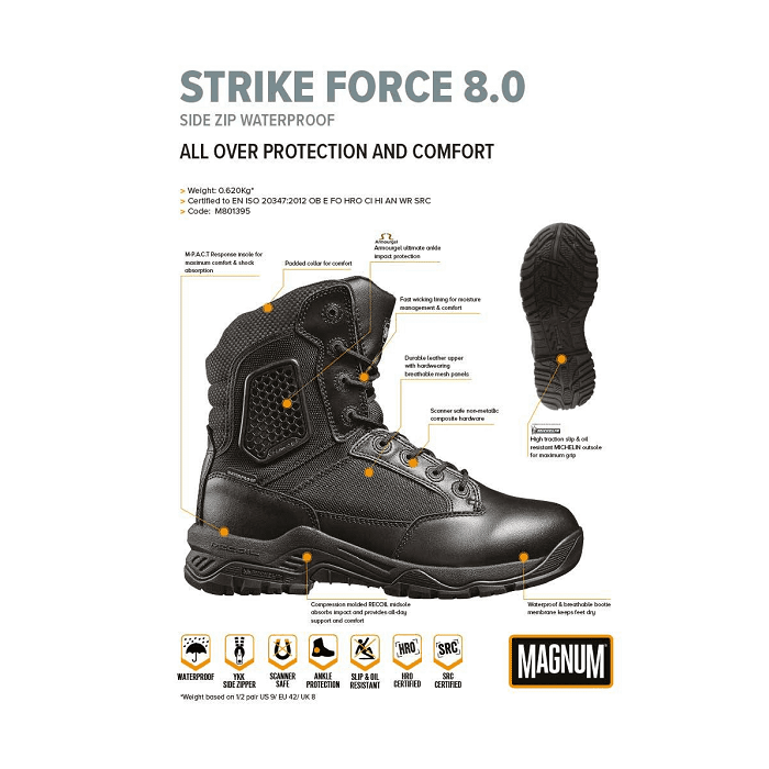 Magnum strike force 8.0 zijrits WP