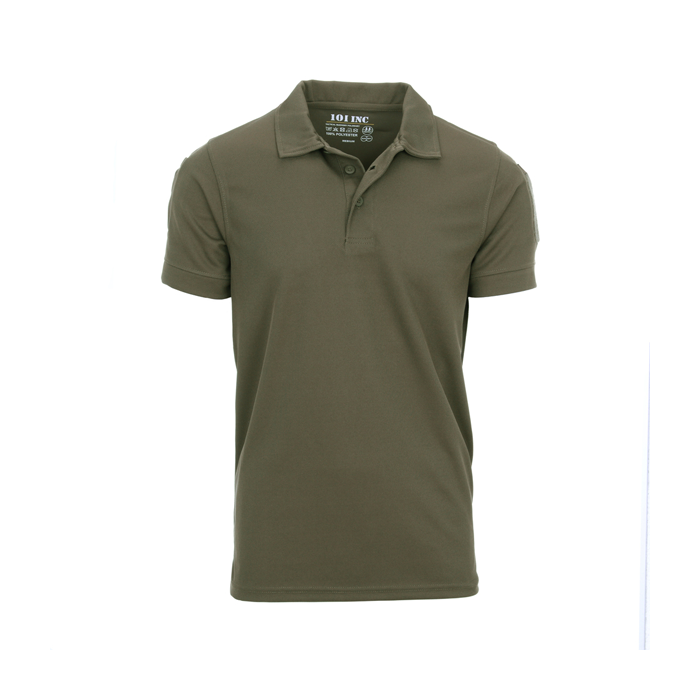 101-INC tactical polo shirt groen quick dry