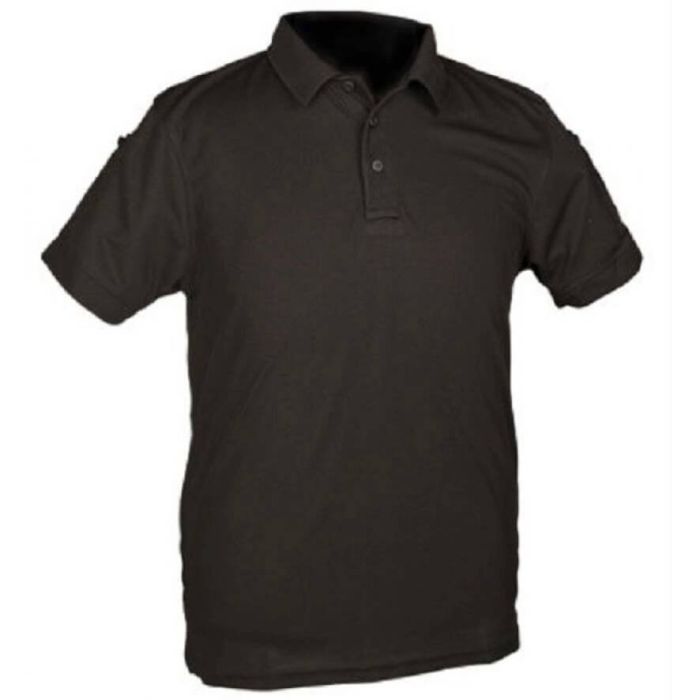 Mil-Tec tactical polo quick dry zwart