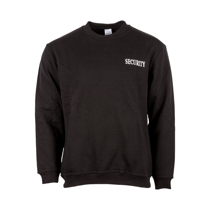 Mil-Tec security sweater zwart