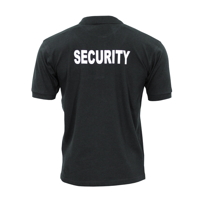 MFH polo shirt security zwart