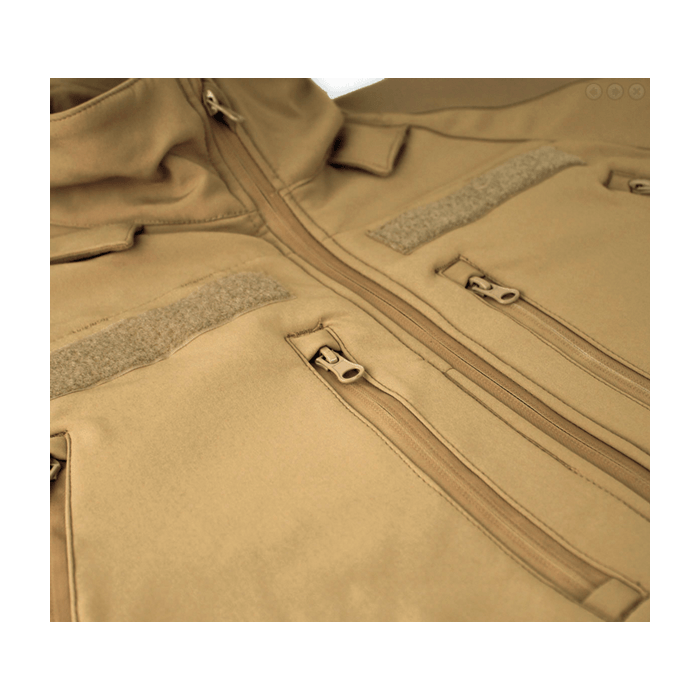 Mil-Tec commando softshell jack khaki