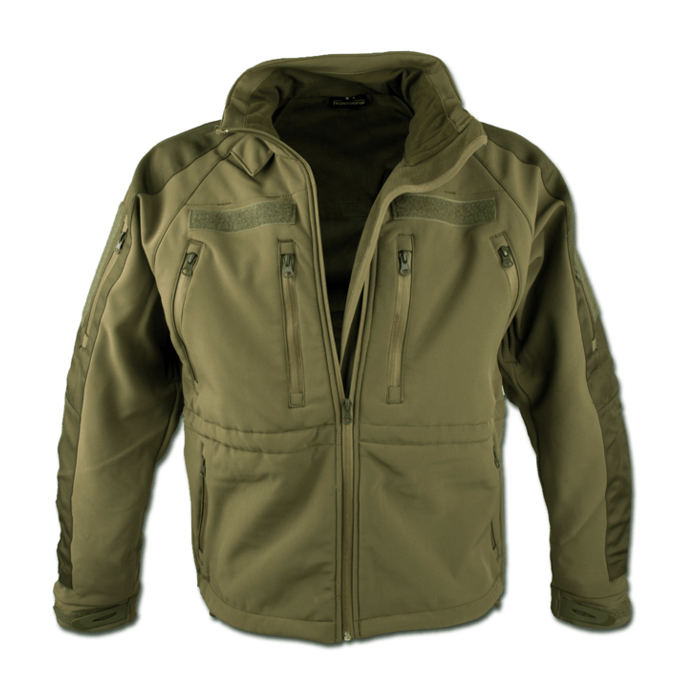 Mil-Tec commando softshell jack groen