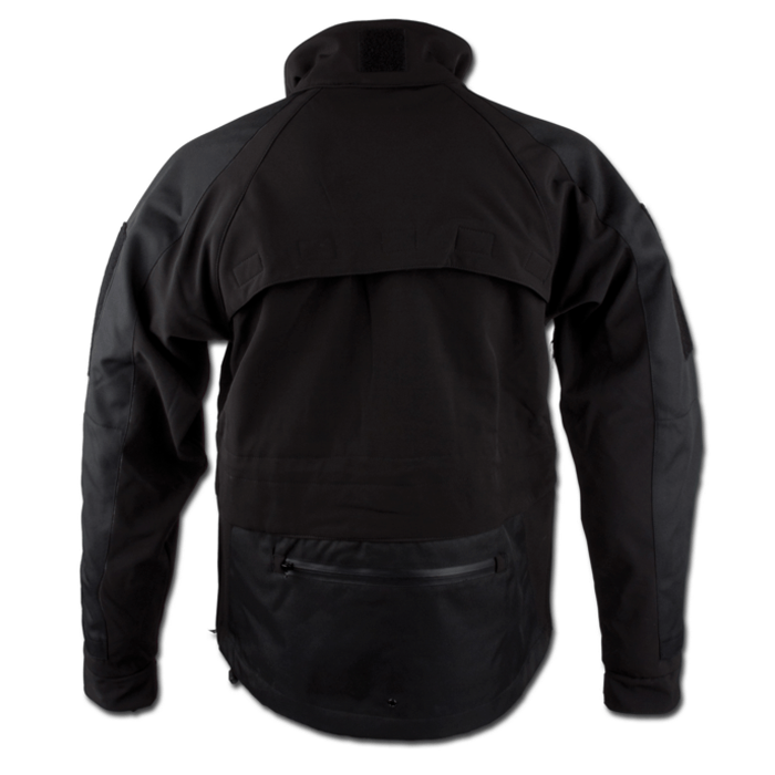 Mil-Tec commando softshell jack zwart