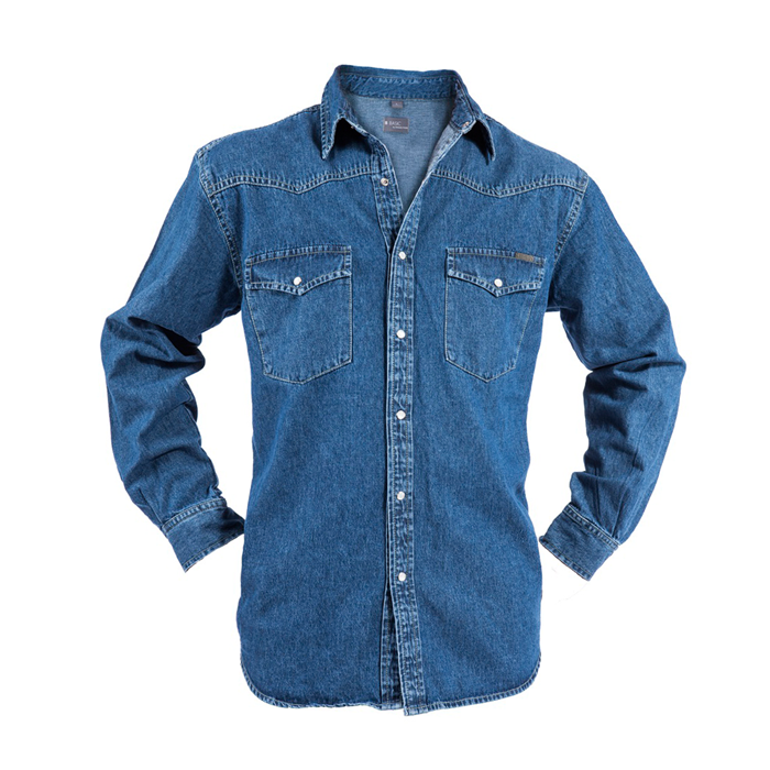 Brams Paris jeans shirt Brad blauw