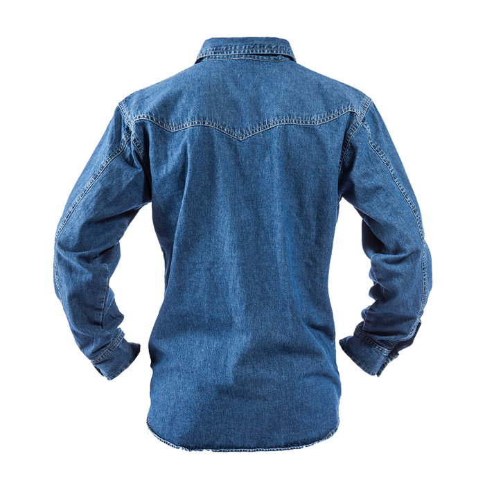 Brams Paris jeans shirt Brad blauw