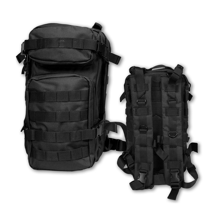 Stealth rugtas assault 25L zwart