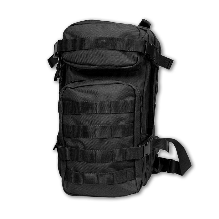 Stealth rugtas assault 25L zwart