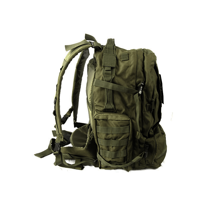 Stealth Assault rugtas 60 L legergroen