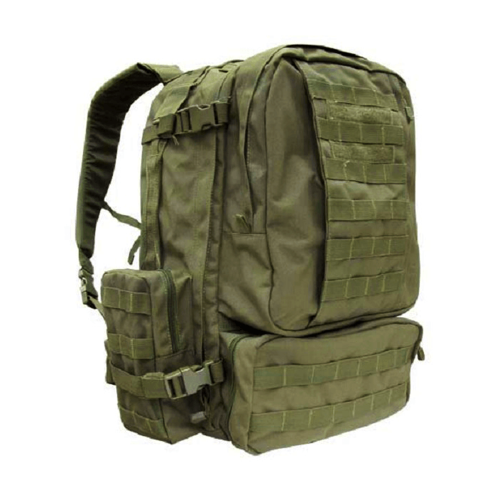 Stealth Assault rugtas 60 L legergroen