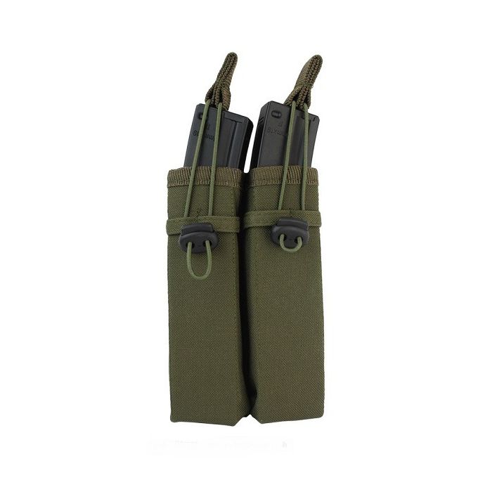 101-INC molle pouch side arm 2 magazijnen #C groen