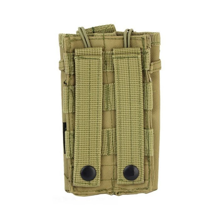 101-INC molle pouch side arm 2 magazijnen #C khaki