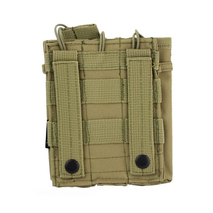 101-INC molle pouch side arm 3 magazijnen #B khaki