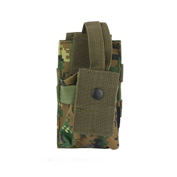 101-INC molle pouch radio utility #G digital camo