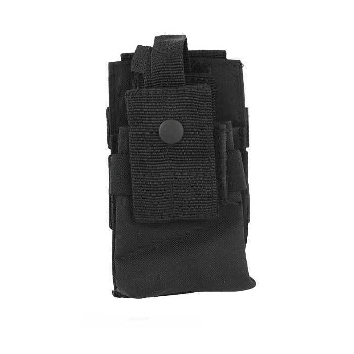 101-INC molle pouch radio utility #G zwart