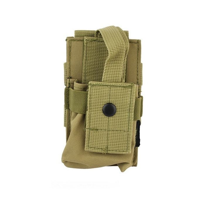 101-INC molle pouch radio utility #G khaki