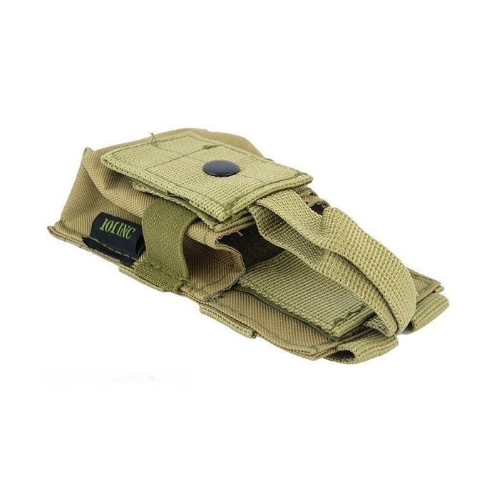 101-INC molle pouch radio utility #G khaki