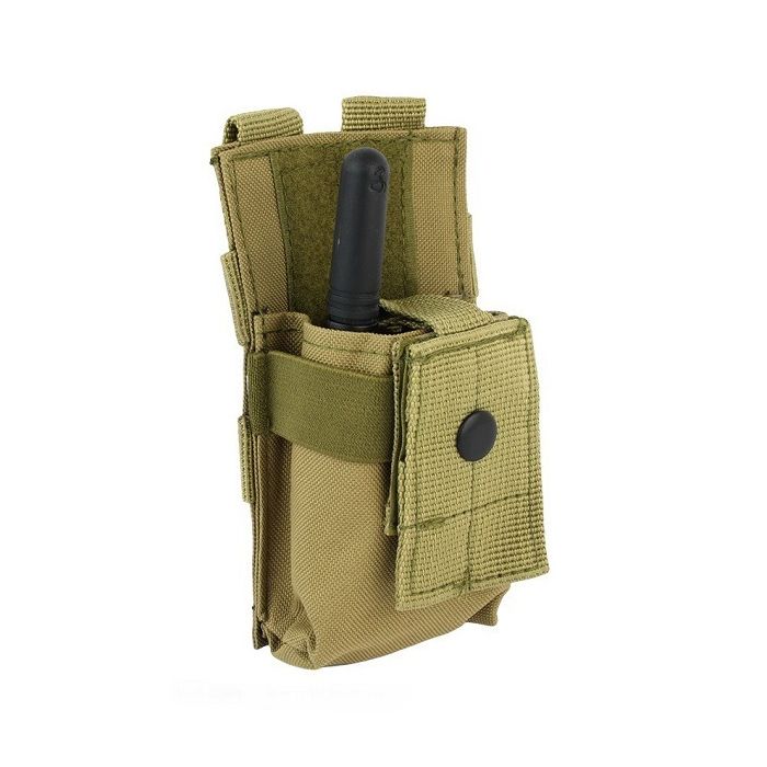 101-INC molle pouch radio utility #G khaki