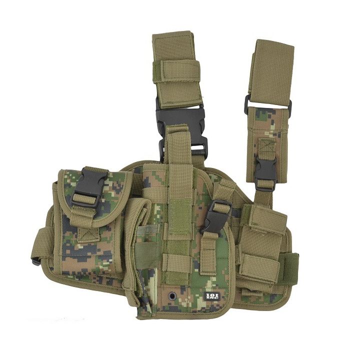 101-INC heupholster met molle systeem linkerbeen digital camo