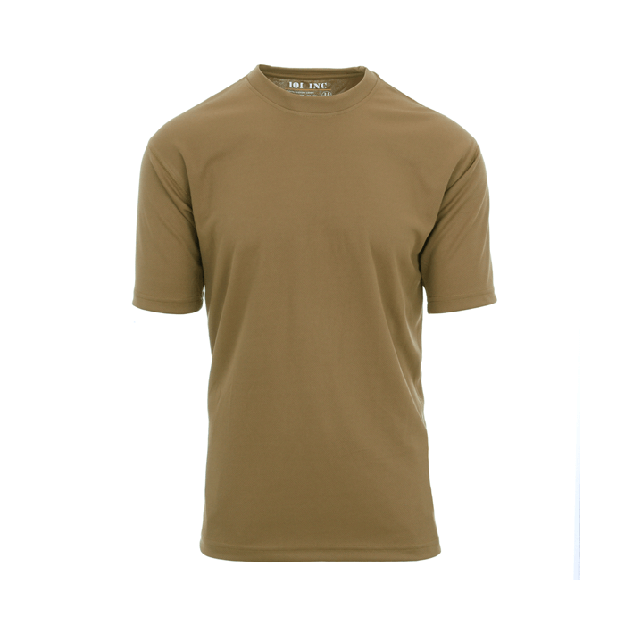 101-INC tactical t-shirt coyote quick dry