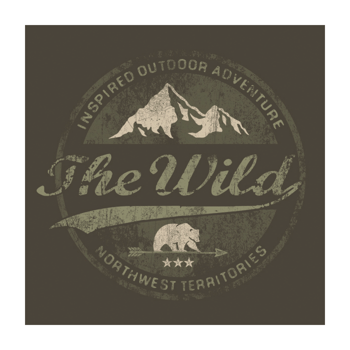 720gear T-shirt the wild groen