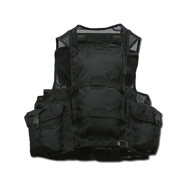 Mil-Tec tactical vest ranger zwart