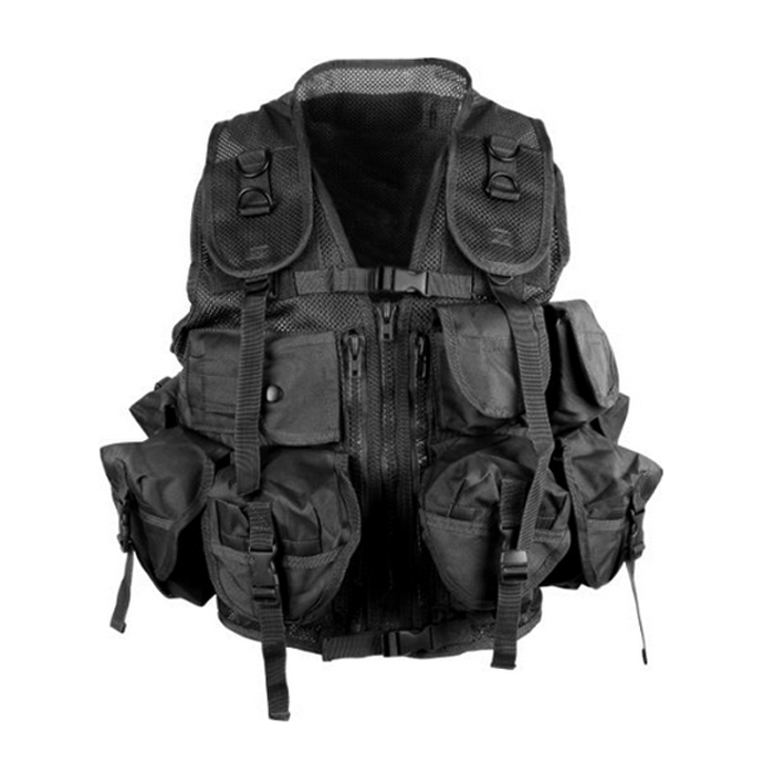 Mil-Tec tactical vest ranger zwart